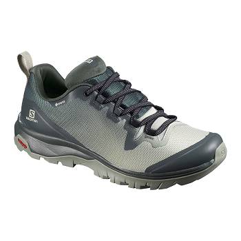 Salomon VAYA GTX - Siva Turistické Topánky Damske, S0264SK